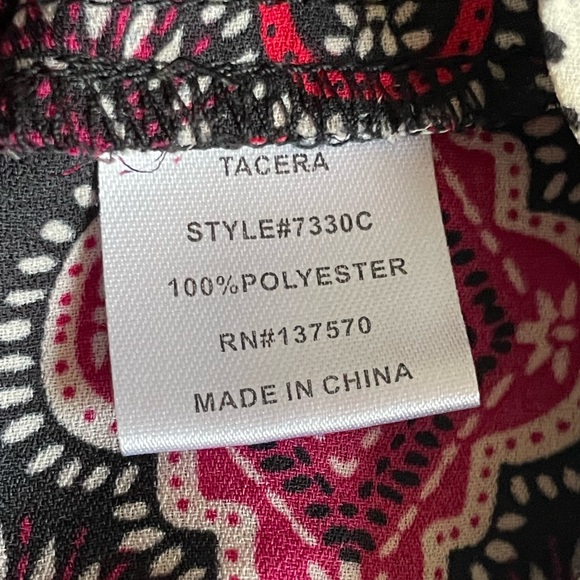 Tacera Blouse SZ - M - Picture 6 of 6
